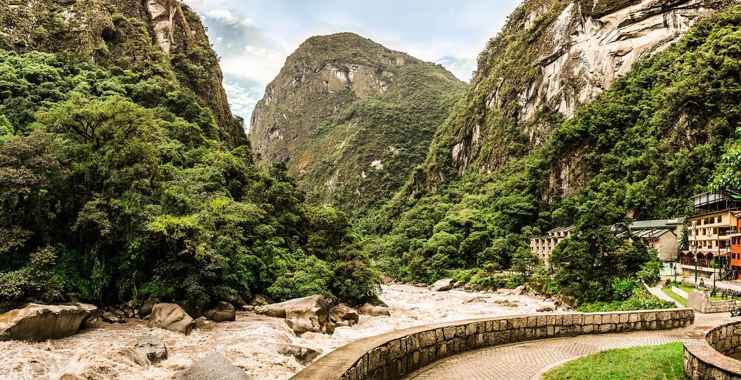 Aguas Calientes town